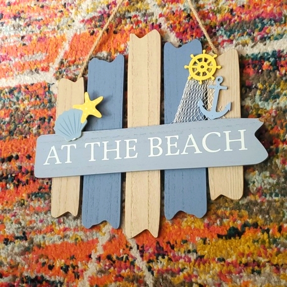 Other - At The Beach decorative wall hanging/door sign